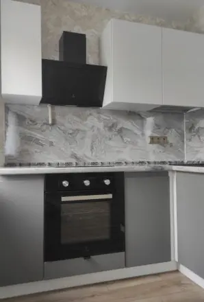 Кухня Софт серый Гранит софт матовый